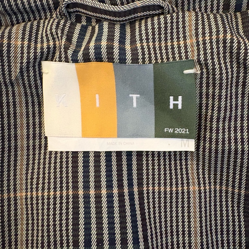 Kith Gray Plaid Puffer Jacket - image 4